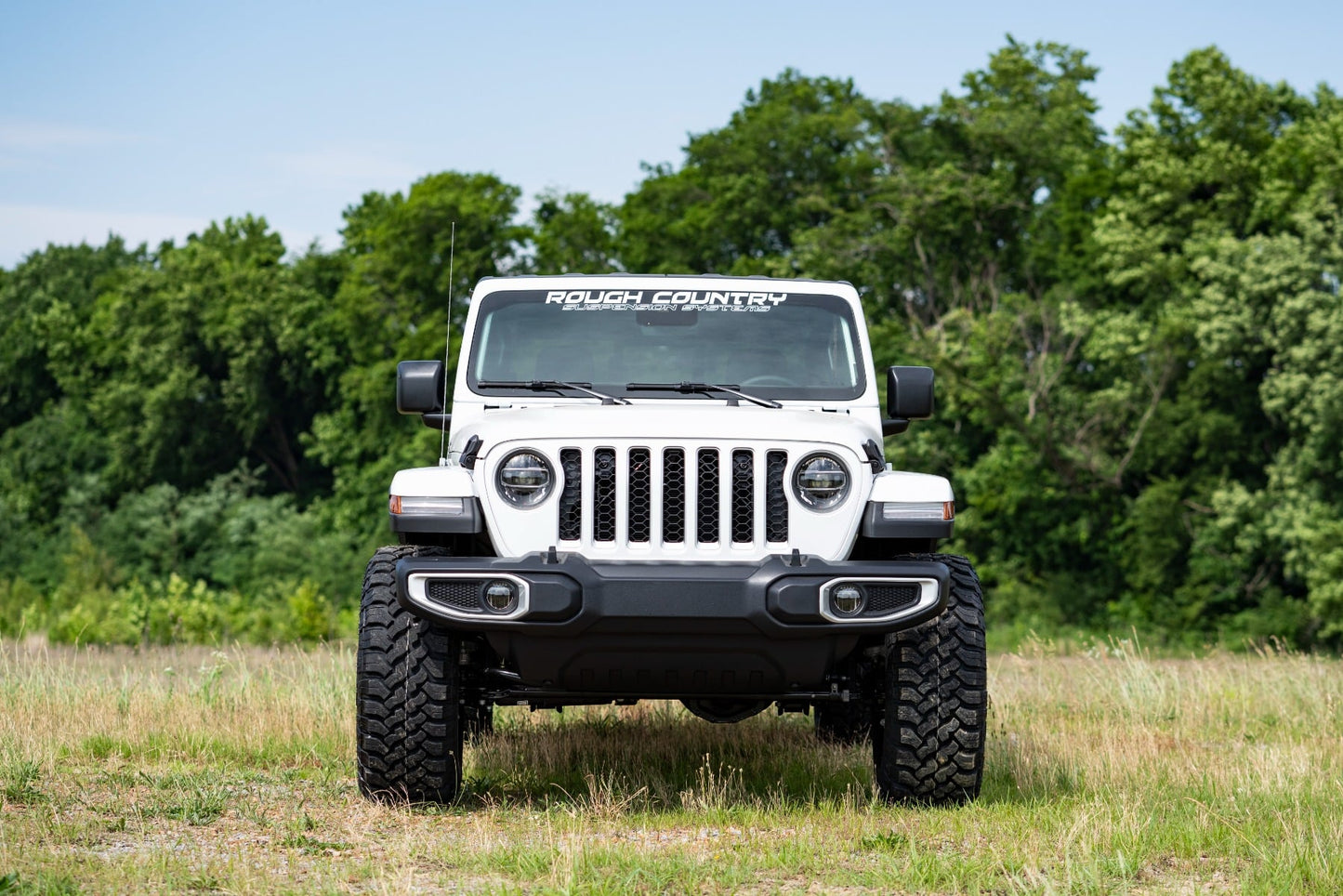 2.5 Inch Leveling Kit Spacers N3 Jeep Gladiator JT 4WD (2024-2025) Rough Country-2