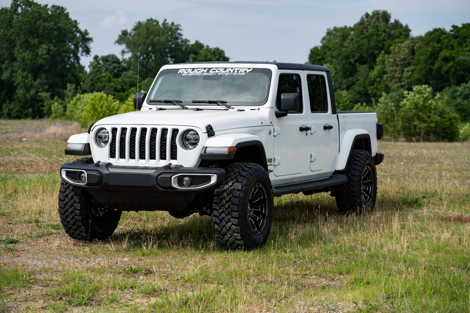2.5 Inch Leveling Kit Spacers N3 Jeep Gladiator JT 4WD (2024-2025) Rough Country-3
