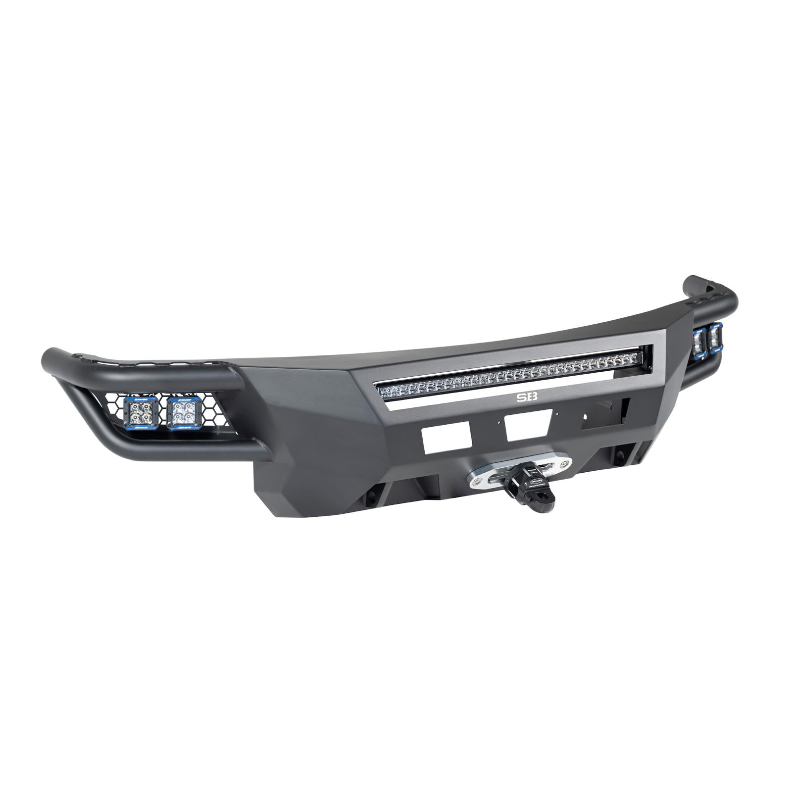 Adventure Series Bumper 2017-2022 Ford F-250/F-350 Super Duty No Reciever Hitch Smittybilt-2