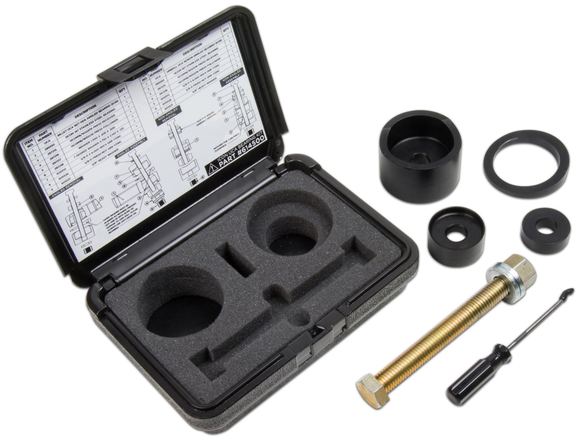 On Uniball Replacement Tool Kit ICON Vehicle Dynamics-2