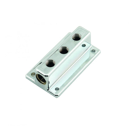 Tee Style Fuel Block Mr Gasket