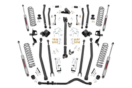 Rough Country 4 Inch Long Arm Suspension Lift Kit 18-20 Wrangler JL 4 Door Rough Country