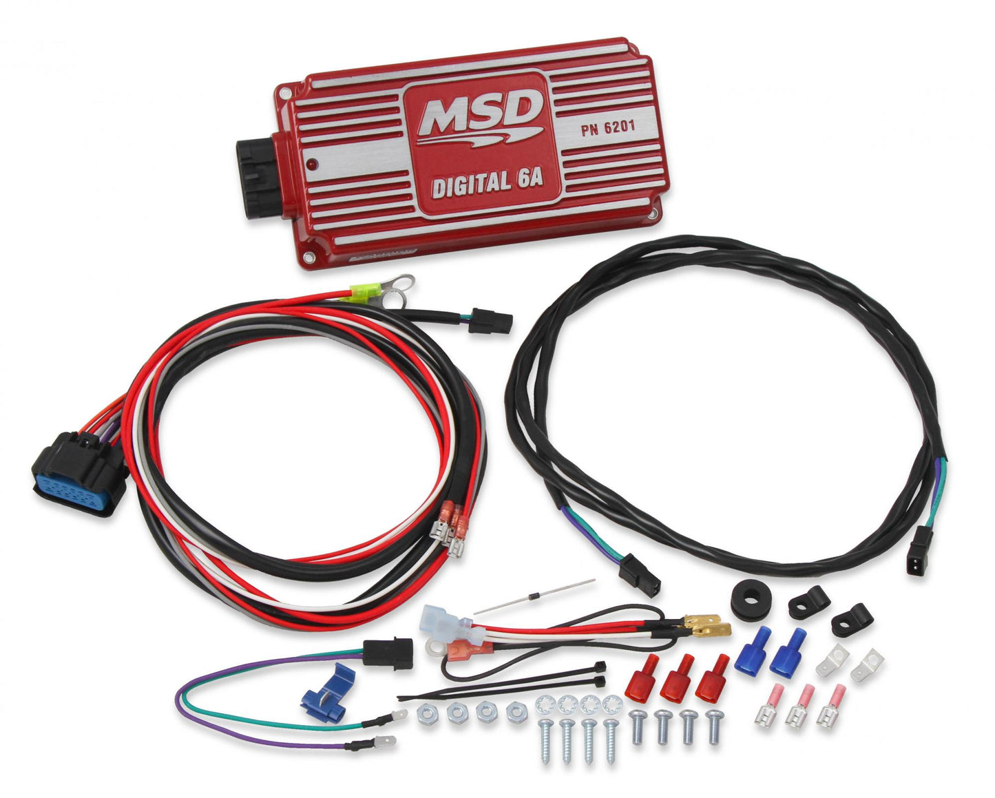 Digital 6A Control Compatible With 4, 6, Or 8 Cylinder Engines Built-In Led For System Checks MSD Ignition-7