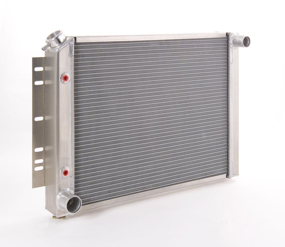 Radiator Factory-Fit Natural Finish for 60-88 Dodge A-Body/B-Body w/Auto Trans Driver Water Pump Outlet Radiator Be Cool