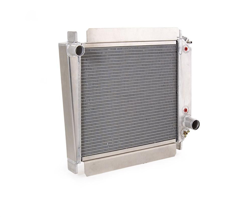 Radiator Direct-Fit Natural Finish for 66-77 Ford Bronco Radiator Be Cool-1