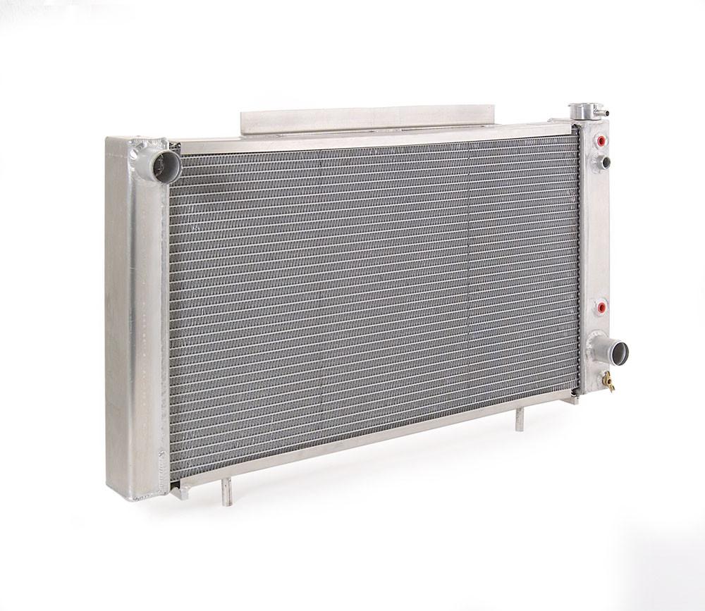 Radiator Direct-Fit Natural Finish for 82-93 S10 Pickup S10 Blazer S15 Pickup/S15 Blazer Radiator Be Cool-1