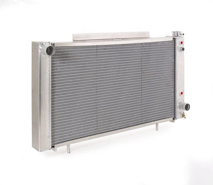Radiator Direct-Fit Natural Finish for 82-93 S10 Pickup S10 Blazer S15 Pickup/S15 Blazer Radiator Be Cool-1