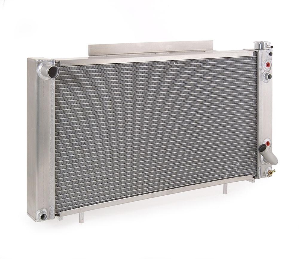 Radiator Direct-Fit Natural Finish for 82-93 S10 Pickup S10 Blazer S15 Pickup/S15 Jimmy Radiator Be Cool-1