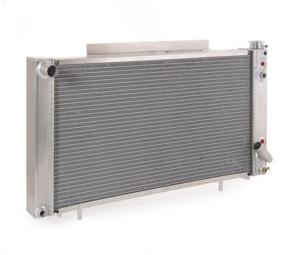 Radiator Direct-Fit Natural Finish for 82-93 S10 Pickup S10 Blazer S15 Pickup/S15 Jimmy Radiator Be Cool-1