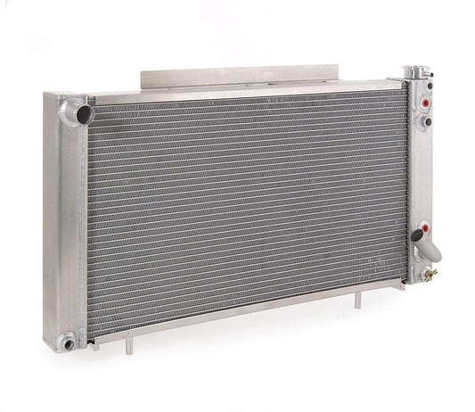 Radiator Direct-Fit Natural Finish for 82-93 S10 Pickup S10 Blazer S15 Pickup/S15 Jimmy Radiator Be Cool-1