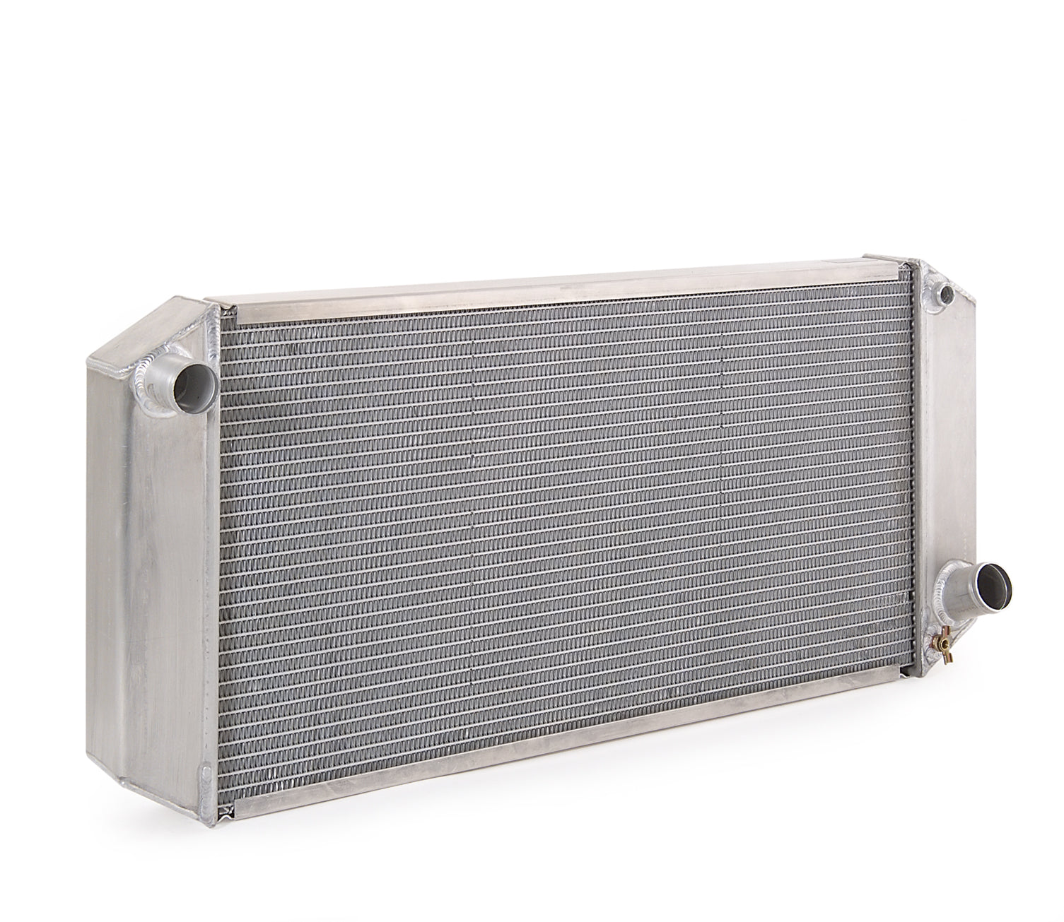 Radiator Direct-Fit Natural Finish for 40-42 Willys w/Auto Trans Radiator Be Cool