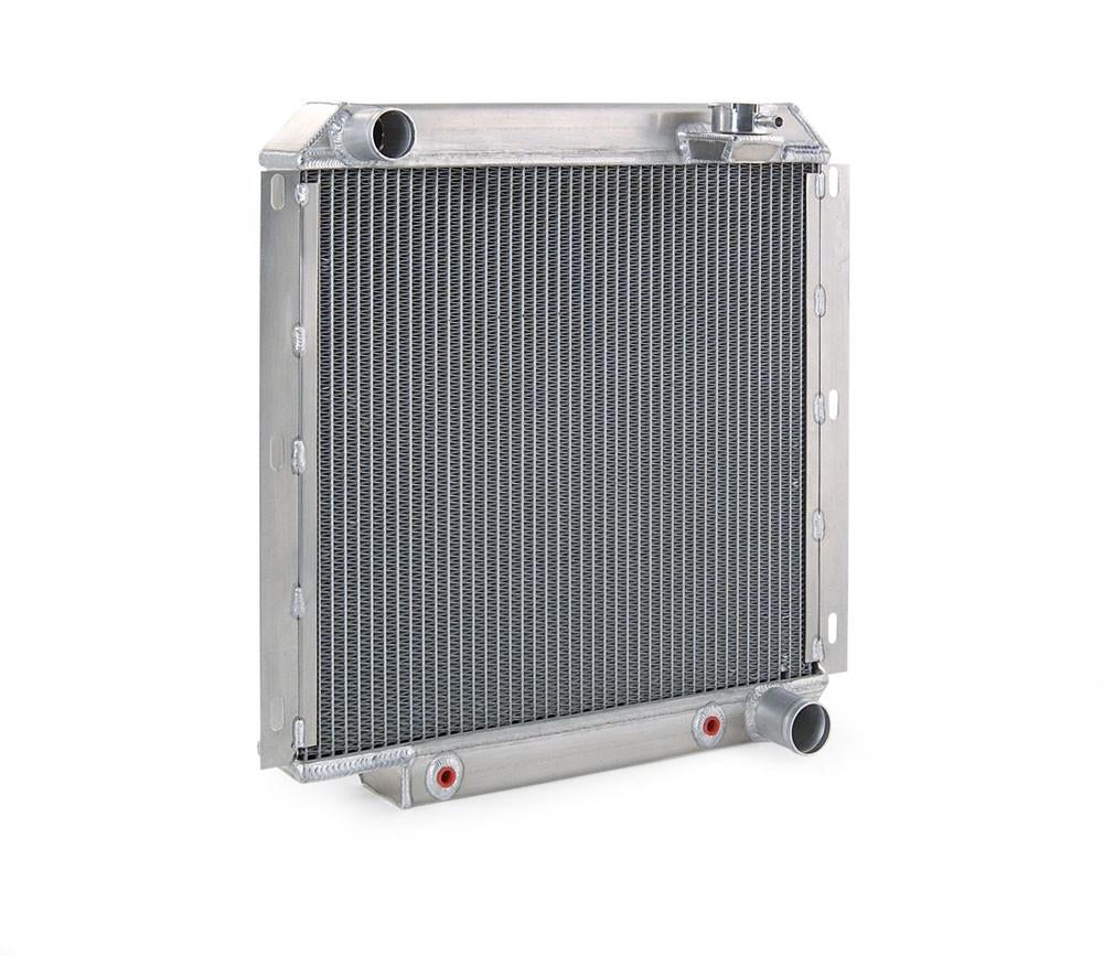 Downflow Radiator Direct-Fit Natural Finish for 60-83 Toyota FJ40/FJ45 Radiator Be Cool-1