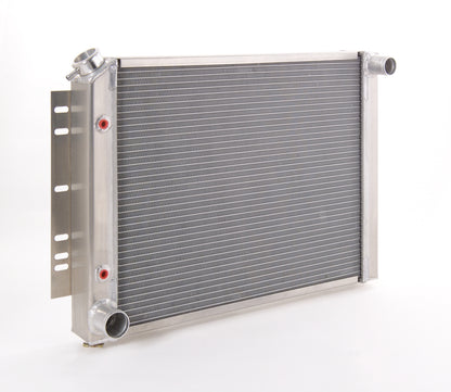Radiator Direct-Fit Natural Finish for 74-88 Jeep J-Series w/Auto Trans Small Block Radiator Be Cool-1