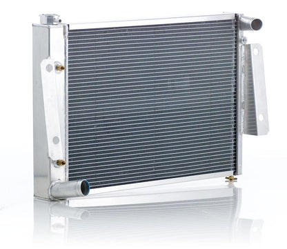 Radiator Direct-Fit Natural Finish for 74-88 Jeep J-Series w/Auto Trans Radiator Be Cool-1