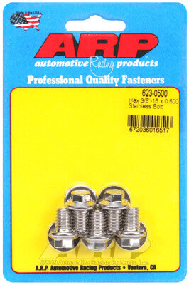3/8 Inch Hex Bolts - Stainless Polished ARP Racing Products-37
