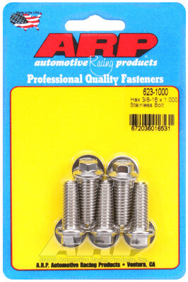 3/8 Inch Hex Bolts - Stainless Polished ARP Racing Products-35
