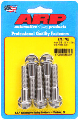3/8 Inch Hex Bolts - Stainless Polished ARP Racing Products-32