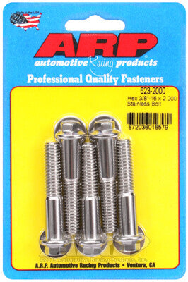 3/8 Inch Hex Bolts - Stainless Polished ARP Racing Products-31