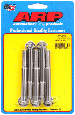 3/8 Inch Hex Bolts - Stainless Polished ARP Racing Products-26