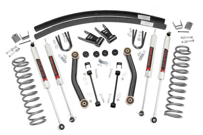 4.5 Inch Lift Kit M1 Rear AAL Jeep Cherokee XJ 2WD/4WD (1984-2001) Rough Country