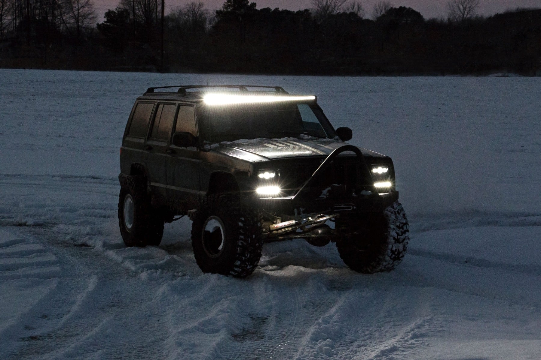 4.5 Inch Lift Kit M1 Rear AAL Jeep Cherokee XJ 2WD/4WD (1984-2001) Rough Country-5