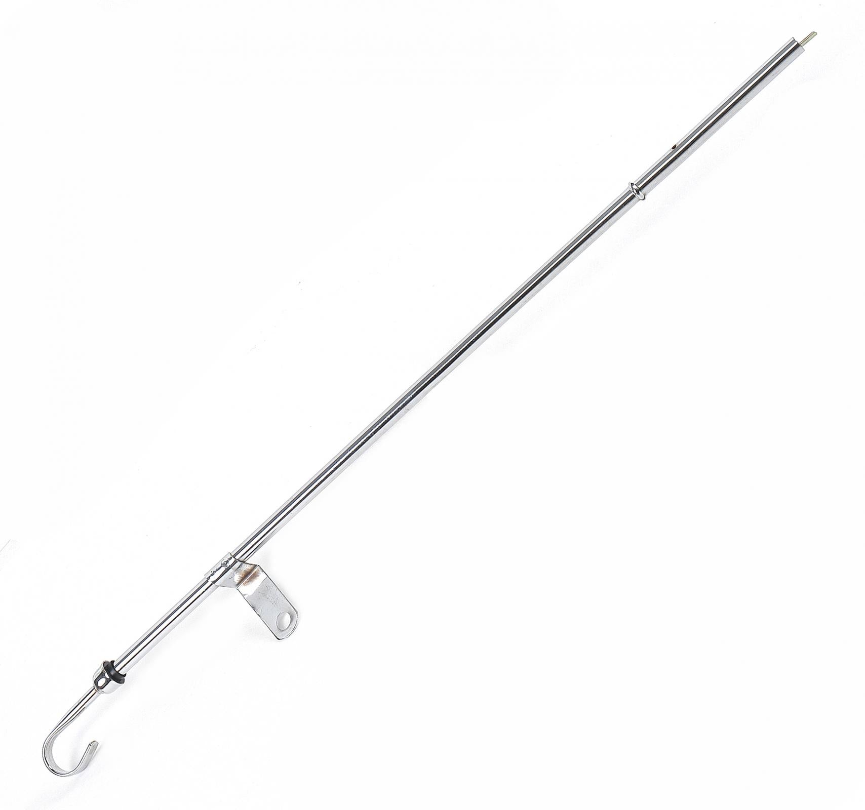 Engine Oil Dipstick & Tube Chrome Fits 1965-1990 Chevrolet 396-454 Big Block with Oil Pan Mounted Dipstick Mr Gasket
