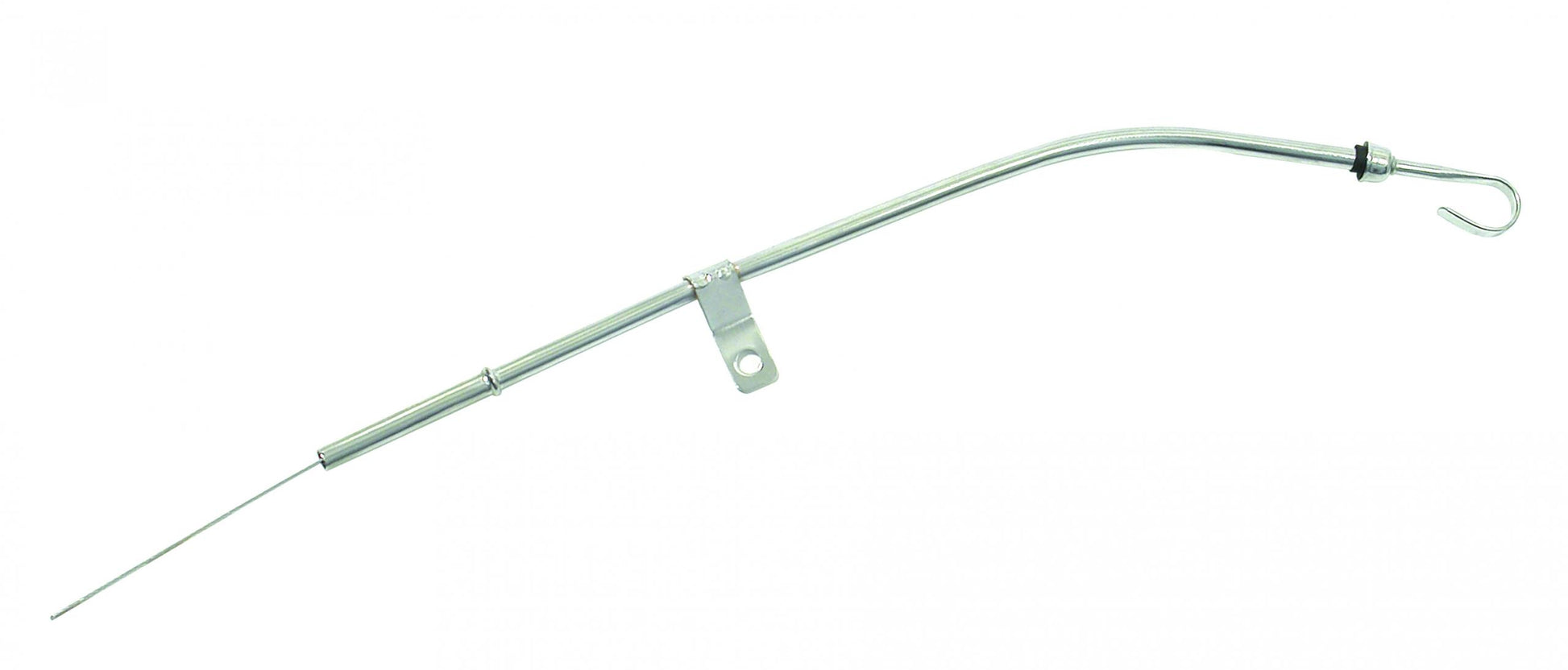 Engine Oil Dipstick & Tube Chrome Fits 1980-1985 Chevrolet Small Block with Passenger Side Oil Pan Mounted Dipstick Mr Gasket