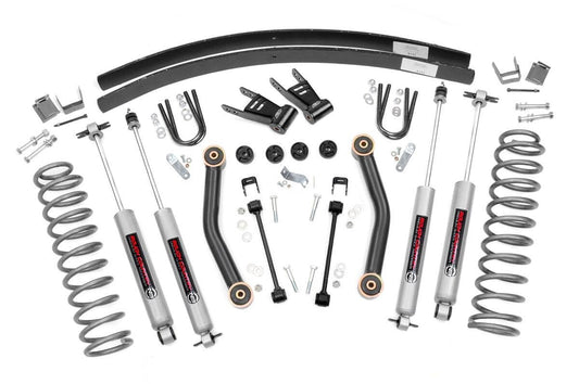 4.5 Inch Lift Kit Rear AAL Jeep Cherokee XJ 2WD/4WD (1984-2001) Rough Country-1