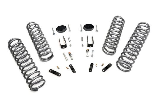 2.5 Inch Lift Kit Coils No Shocks Jeep Wrangler JK 4WD (2007-2018) Rough Country