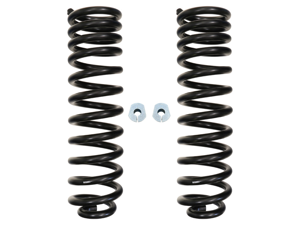 2023 Ford F-250/F-350 Super Duty 4WD Gas 2.5 Inch Lift Front Dual Rate Coil Spring Kit W/ Caster Cams ICON Vehicle Dynamics