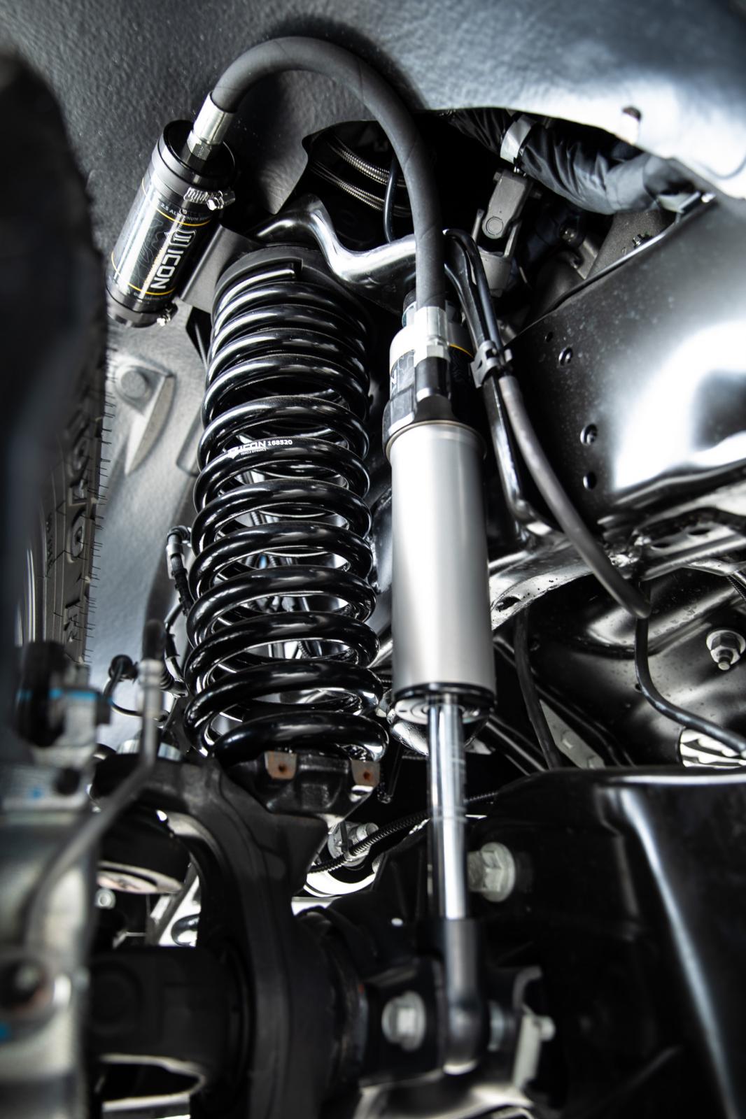 2023-2025 Ford F-250/F-350 Super Duty 4WD Gas 2.5 Inch Lift Front Dual Rate Coil Spring Kit ICON Vehicle Dynamics-2