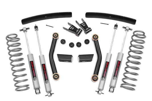 4.5 Inch Lift Kit Jeep Comanche MJ 4WD (1986-1992) Rough Country