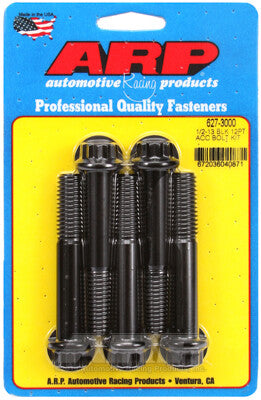 1/2-13 SAE 12-Point Bolts - Chrome Moly Black Oxide ARP Racing Products-11