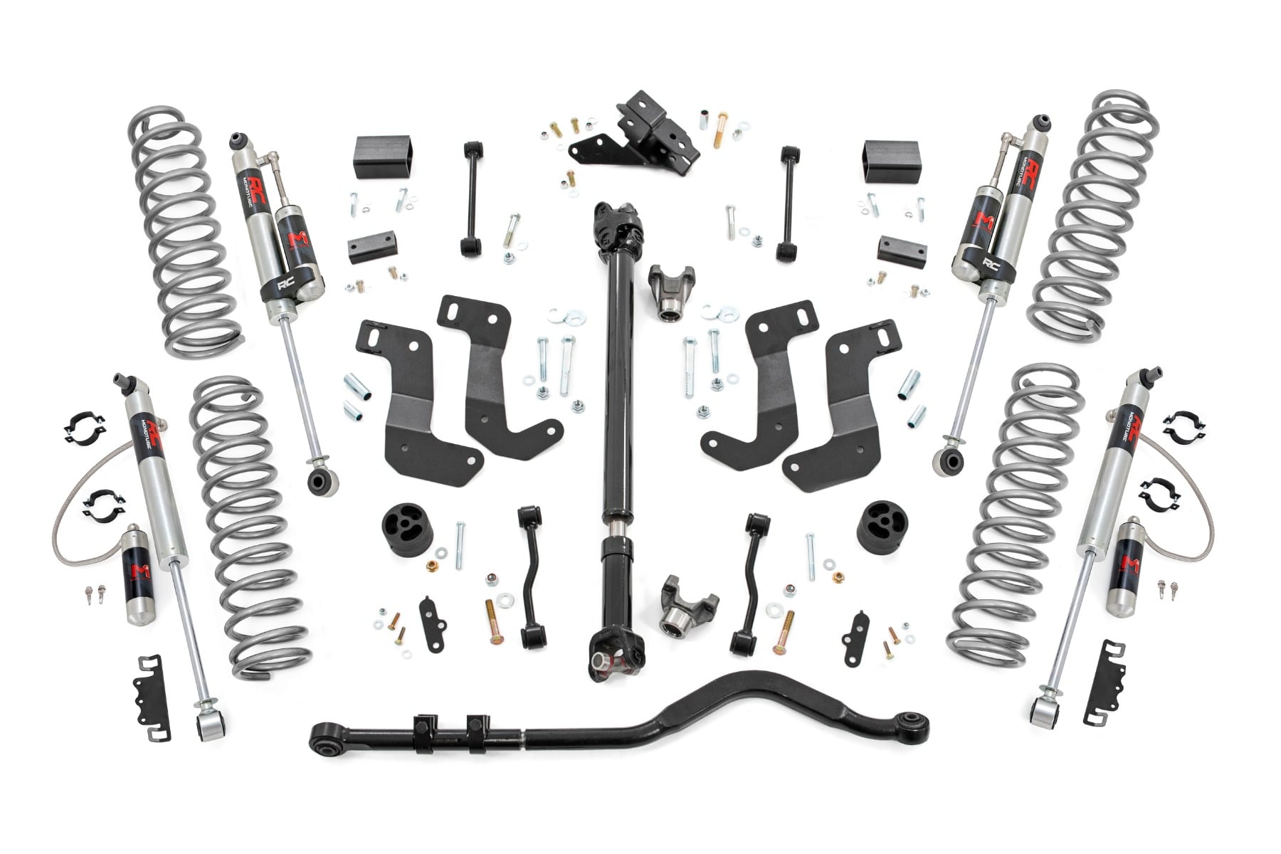 3.5 Inch Lift Kit C/A Drop FR D/S M1R Jeep Wrangler JL 4WD (18-23) Rough Country