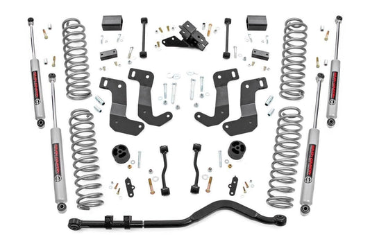 Rough Country 3.5 Inch Jeep Suspension Lift Kit Control Arm Drop 18-20 Wrangler JL Rough Country