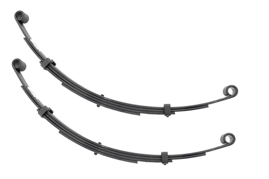 Front Leaf Springs | 4" Lift | Pair | International Scout II 4WD (1971-1980) Rough Country