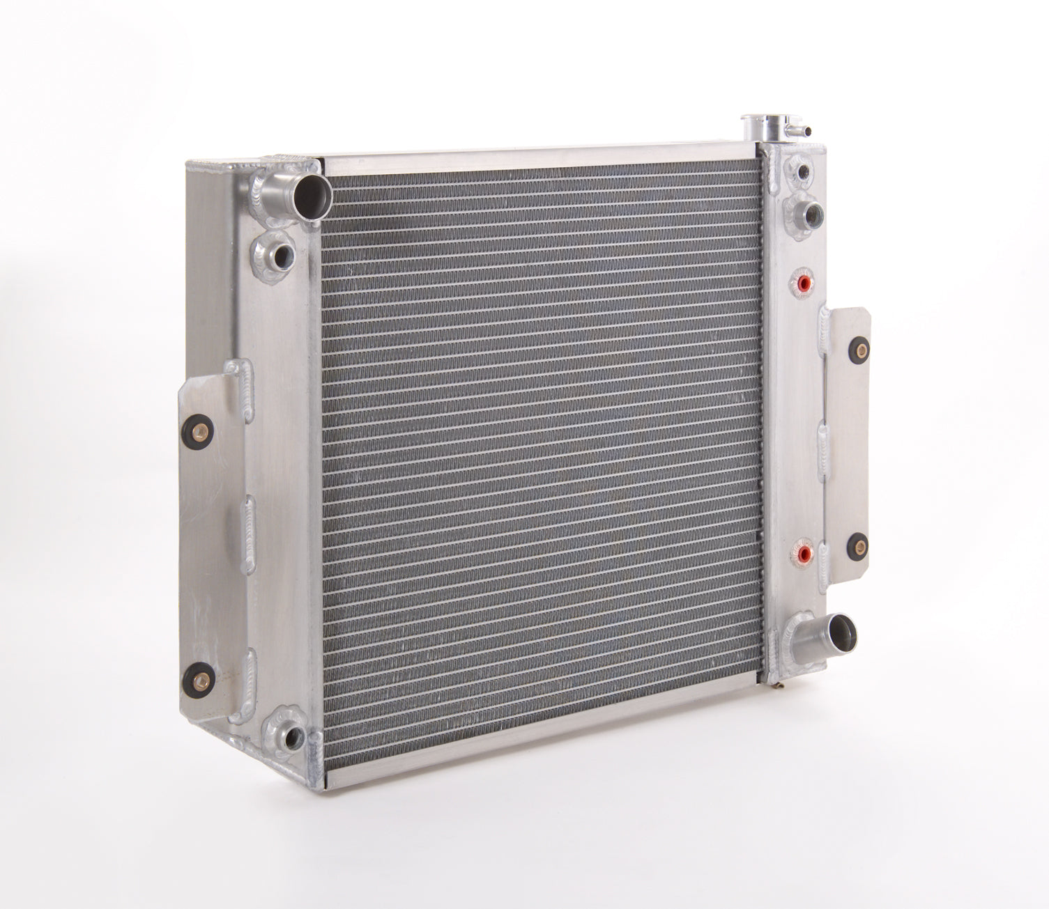 Radiator Direct-Fit Polished Finish for 70-86 Jeep CJ/Scrambler w/Auto Trans Radiator Be Cool