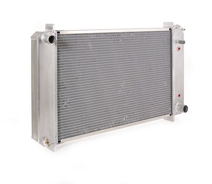 Radiator Direct-Fit Polished Finish for 73-87 Chevrolet C/K 1/2, 3/4, 1 Ton Pickups Radiator Be Cool-1