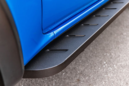 RB10 Running Boards With Mounting Brackets Textured Black 2019-2026 Ford Ranger Go Rhino-9