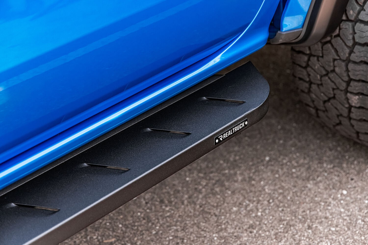 RB10 Running Boards With Mounting Brackets Textured Black 2019-2026 Ford Ranger Go Rhino-10