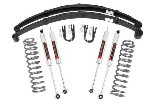 3 Inch Lift Kit RR Springs M1 Jeep Cherokee XJ 2WD/4WD (1984-2001) Rough Country