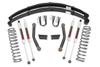 3 Inch Lift Kit Series II RR Springs M1 Jeep Cherokee XJ (84-01) Rough Country