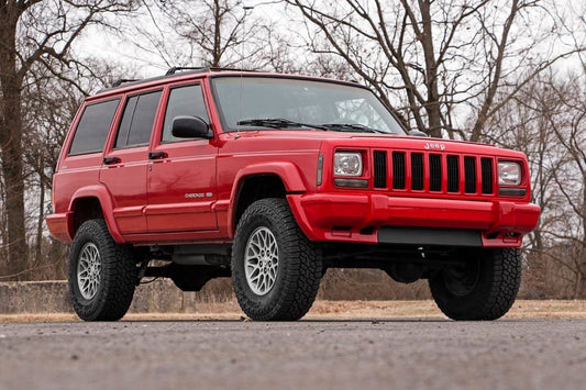 3 Inch Lift Kit Series II RR Springs M1 Jeep Cherokee XJ (84-01) Rough Country-1