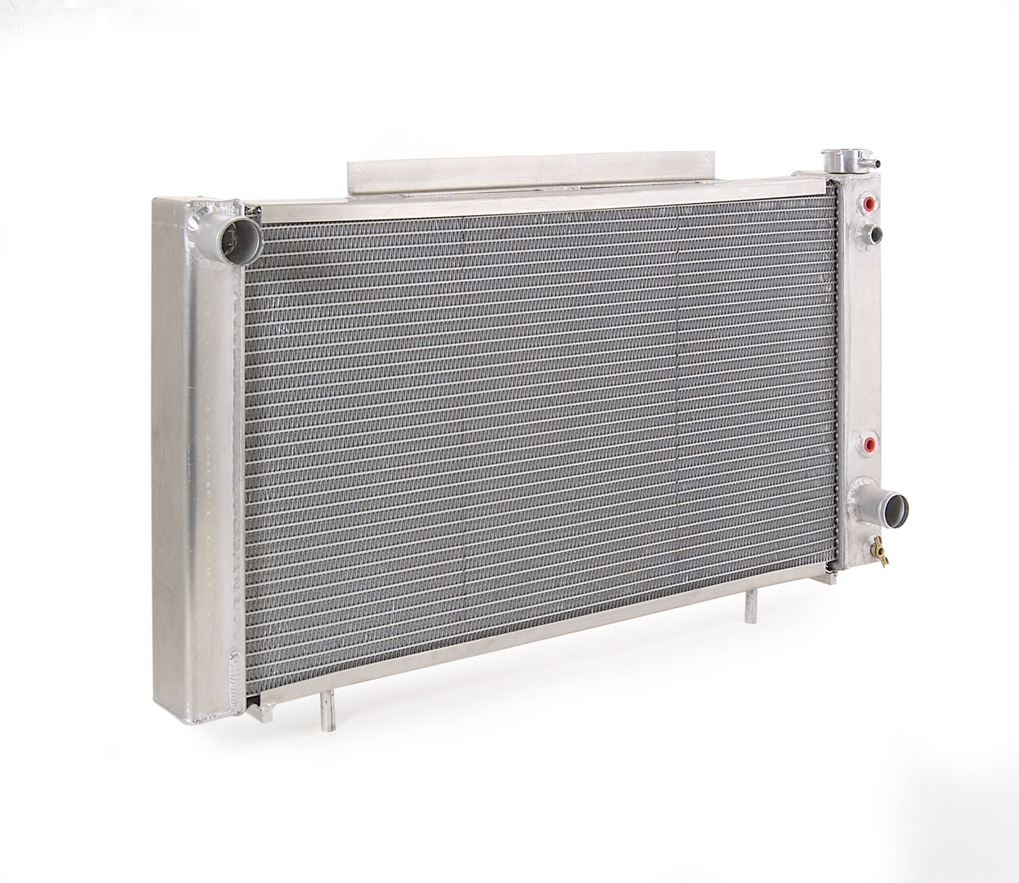 Radiator Direct-Fit Polished Finish for 82-93 S10 Pickup S10 Blazer S15 Pickup/S15 Blazer w/Auto Trans Radiator Be Cool