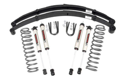 3 Inch Lift Kit RR Springs V2 Jeep Cherokee XJ 2WD/4WD (1984-2001) Rough Country-2