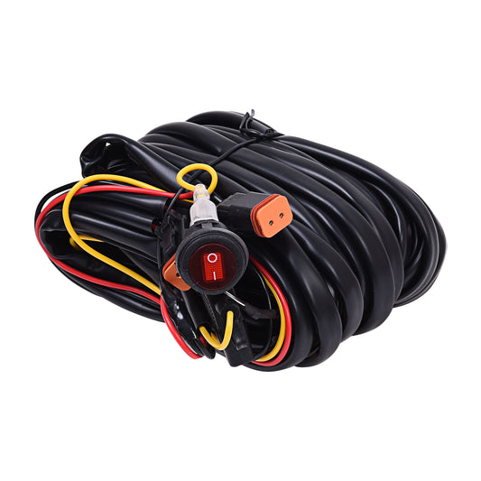Wire Harness For 2 Light DT Connector KC Hilites