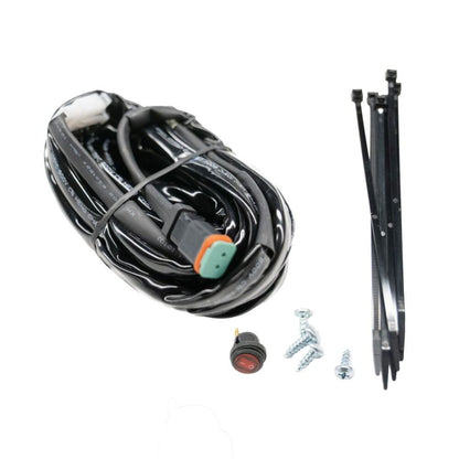 Wire Harness 1 Light With Relay KC Hilites