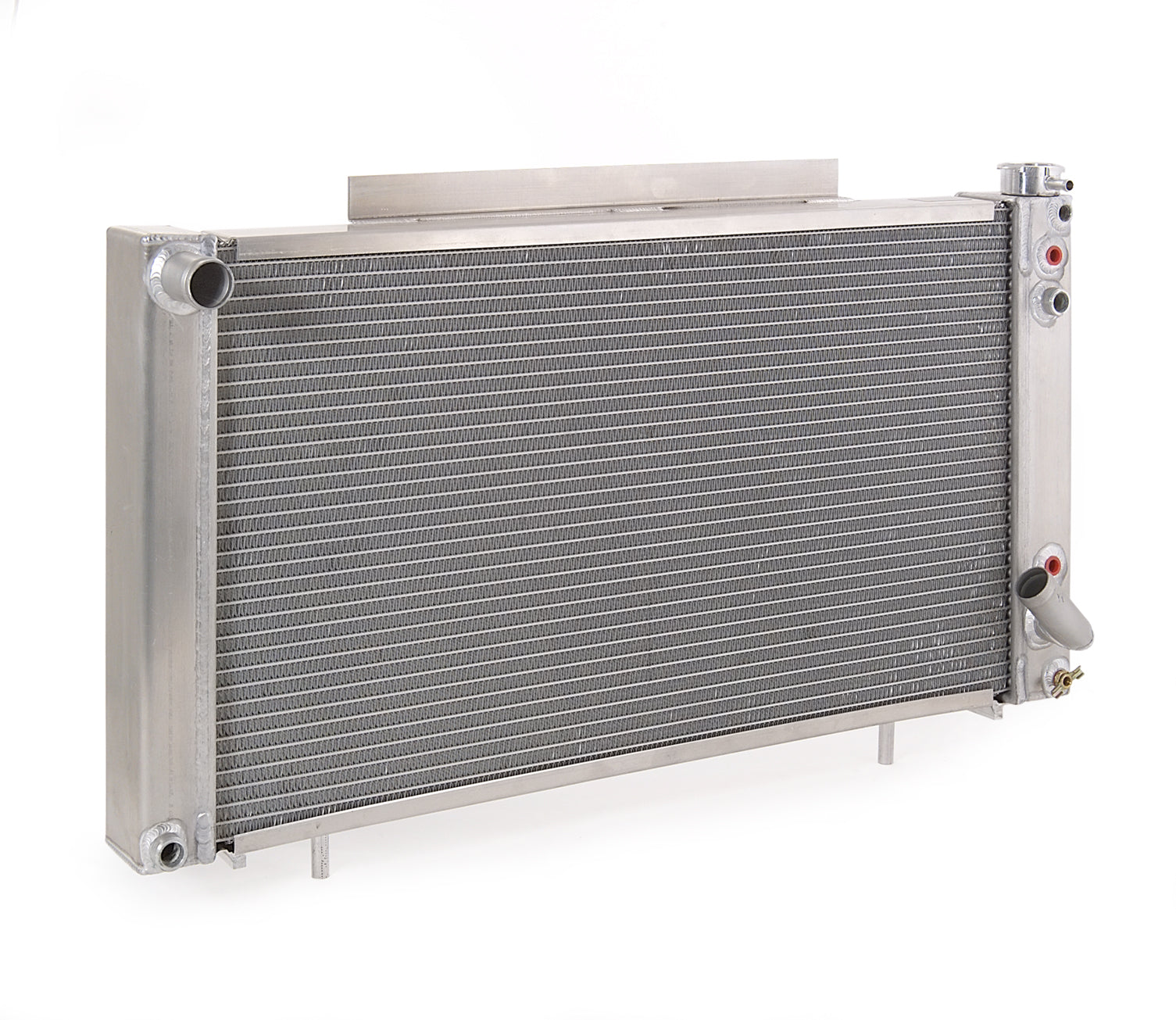 Radiator Direct-Fit Polished Finish for 82-93 S10 Pickup S10 Blazer S15 Pickup/S15 Blazer w/Auto Trans Radiator Be Cool-1