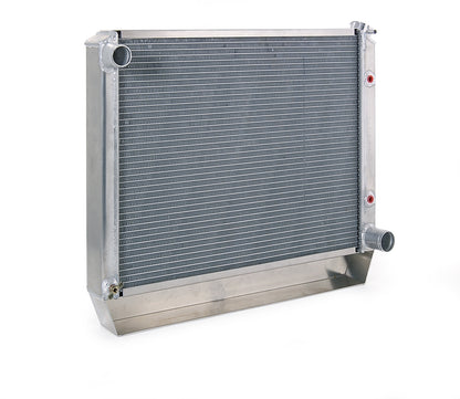 Radiator Direct-Fit Polished Finish for 63-66 Chevrolet C/K 1/2, 3/4, 1 Ton Pickups/Suburban/Panel Delivery Radiator Be Cool-1