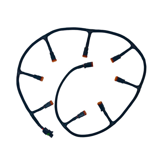 Wire Harness Pro6 9 Light Plug-N-Play KC Hilites